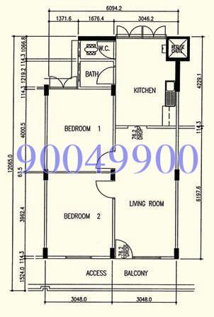 Blk 23A Queen's Close (Queenstown), HDB 3 Rooms #166655382